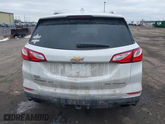 2019 Chevrolet Equinox Premier with VIN 2GNAXYEX4K6236060, listed as a IAAI auction lot 41498269 with 123,971 mi miles. Bid and sale history available at carsss.com. Image 16.