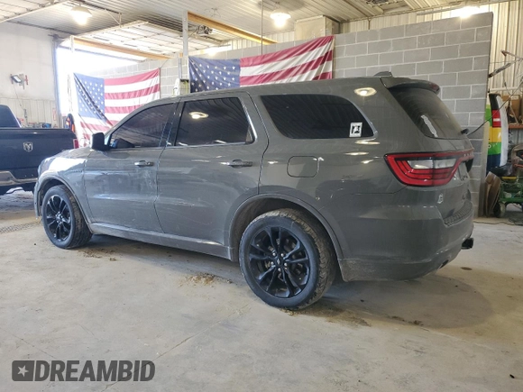 2020 Dodge Durango R/T with VIN 1C4SDJCT8LC283842, listed as a Copart auction lot 46601335 with 124,587 mi miles and Salvage title. Bid and sale history available at DreamBid. Image 2.