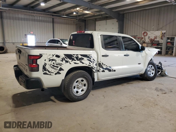 2022 Nissan Frontier S with VIN 1N6ED1EK5NN610056, listed as a Copart auction lot 54942245 with 51,925 mi miles and Salvage title. Bid and sale history available at DreamBid. Image 3.