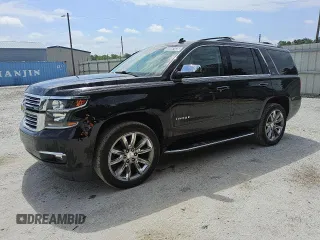 2015 Chevrolet Tahoe LTZ z VIN 1GNSCCKC7FR258164, wystawiony jako Copart lot #56967435 z przebiegiem 182 291 mil mil oraz Czysty tytuł • Clean title. Historia ofert i sprzedaży dostępna na DreamBid. Obrazek 1.