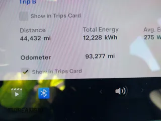 2019 Tesla Model 3 Long Range with VIN 5YJ3E1EBXKF452900, listed as a IAAI auction lot 41454947 with 93,277 mi miles. Bid and sale history available at carsss.com. Image 15.