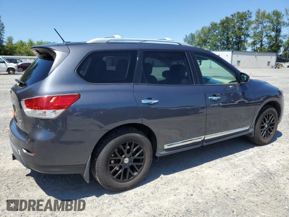 2013 Nissan Pathfinder SL z VIN 5N1AR2MM0DC629809, wystawiony jako Copart lot #60355695 z przebiegiem 92 617 mil mil oraz Czysty tytuł • Clean title. Historia ofert i sprzedaży dostępna na DreamBid. Obrazek 3.