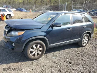 2013 Kia Sorento LX with VIN 5XYKT3A64DG363101, listed as a Copart auction lot 53203775 with 0 mi miles and Clean Title. Bid and sale history available at carsss.com. Image 1.