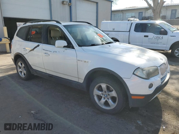 2007 BMW X3 3.0si with VIN WBXPC93457WF05246, listed as a Copart auction lot 54167615 with 150,903 mi miles and Non repairable. Bid and sale history available at DreamBid. Image 4.