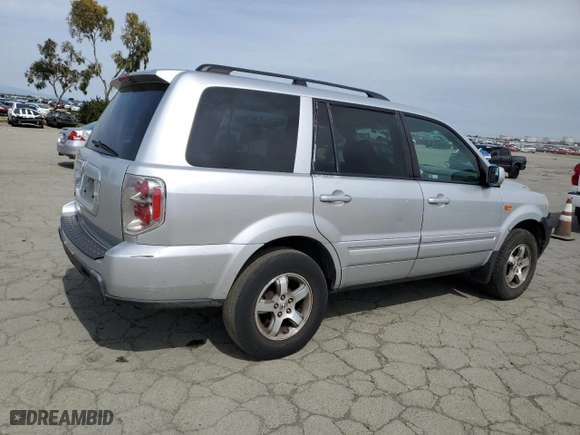 2007 Honda Pilot EX with VIN 5FNYF28407B000578, listed as a Copart auction lot 49530755 with 234,447 mi miles and Clean Title. Bid and sale history available at carsss.com. Image 3.