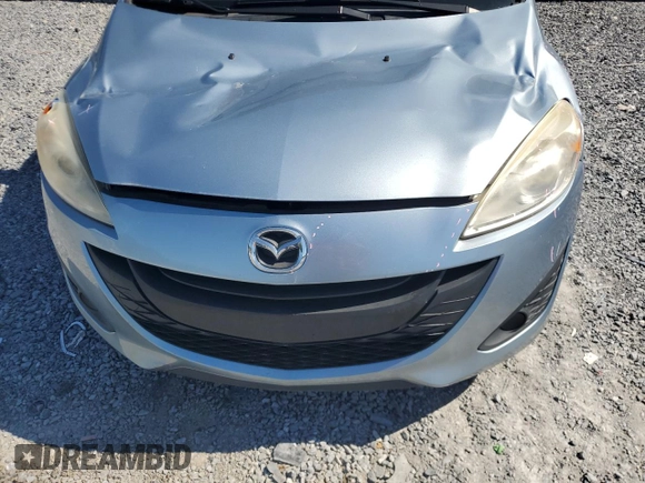 2013 Mazda 5 Sport z VIN JM1CW2BLXD0148001, wystawiony jako Copart lot #63296815 z przebiegiem 162 513 mil mil oraz Szkoda całkowita • Salvage title. Historia ofert i sprzedaży dostępna na DreamBid. Obrazek 12.