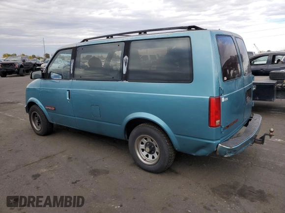 1993 Chevrolet Astro with VIN 1GNEL19W1PB171176, listed as a Copart auction lot 78195764 with 201,913 mi miles and Salvage Title. Bid and sale history available at carsss.com. Image 2.