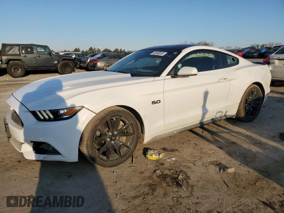 2017 Ford Mustang GT with VIN 1FA6P8CF6H5254062, listed as a Copart auction lot 42668835 with 88,655 mi miles and Salvage title. Bid and sale history available at DreamBid. Image 1.