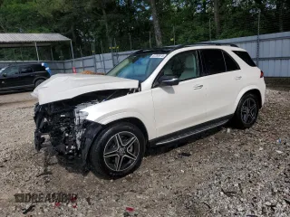 2021 Mercedes-Benz GLE 450 z VIN 4JGFB5KBXMA568476, wystawiony jako Copart lot #57280615 z przebiegiem 47 798 mil mil oraz Szkoda całkowita • Salvage title. Historia ofert i sprzedaży dostępna na DreamBid. Obrazek 1.