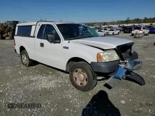 2008 Ford F-150 XL with VIN 1FTRF12208KD96201, listed as a Copart auction lot 59607205 with 196,595 mi miles and Non repairable. Bid and sale history available at DreamBid. Image 10.