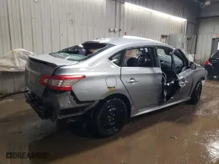 2013 Nissan Sentra SV with VIN 3N1AB7AP5DL753800, listed as a Copart auction lot 47475395 with 0 mi miles and Non Repairable. Bid and sale history available at carsss.com. Image 3.