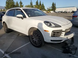 2023 Porsche Cayenne with VIN WP1AA2AY2PDA06417, listed as a Copart auction lot 87505515 with Not provided miles and Salvage title. Bid and sale history available at DreamBid. Image 4.