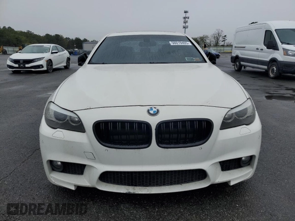 2013 BMW 5 Series 528i xDrive with VIN WBAXH5C55DDW12217, listed as a Copart auction lot 56019465 with 158,070 mi miles and Non repairable. Bid and sale history available at DreamBid. Image 5.