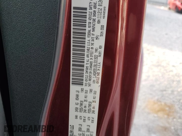 2008 Jeep Wrangler Unlimited Sahara with VIN 1J4GA59128L531922, listed as a Copart auction lot 48982795 with 39,329 mi miles and Clean title. Bid and sale history available at DreamBid. Image 15.