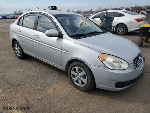 2011 Hyundai Accent GLS with VIN KMHCN4AC8BU544736, listed as a Copart auction lot 50014925 with 114,065 mi miles and Salvage Title. Bid and sale history available at carsss.com. Image 4.