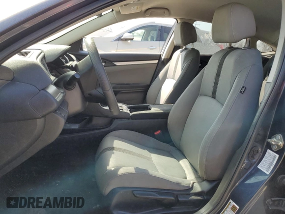 2017 Honda Civic Sedan LX with VIN 19XFC2F59HE000663, listed as a Copart auction lot 48856145 with 0 mi miles and Salvage Title. Bid and sale history available at carsss.com. Image 7.