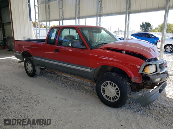 1996 GMC Sonoma SLS with VIN 1GTDT19W9T8510620, listed as a Copart auction lot 75432024 with 132,192 mi miles and Salvage Title. Bid and sale history available at carsss.com. Image 4.