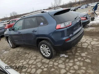 2021 Jeep Cherokee Latitude with VIN 1C4PJLCB3MD196105, listed as a Copart auction lot 44984435 with 32,155 mi miles and Salvage Title. Bid and sale history available at carsss.com. Image 2.