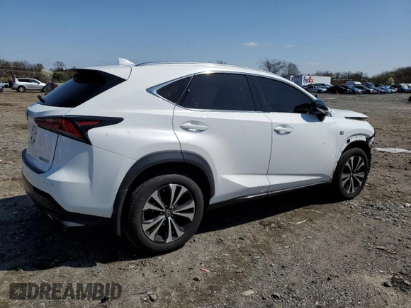 2018 Lexus NX 300 z VIN JTJBARBZ7J2174429, wystawiony jako Copart lot #50959445 z przebiegiem 99 089 mil mil oraz Szkody całkowita. Historia ofert i sprzedaży dostępna na DreamBid. Obrazek 3.