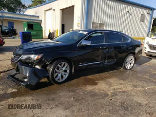 2016 Chevrolet Impala with VIN 2G1135SA8G9105747, listed as a Copart auction lot 75636714 with 151,602 mi miles and Salvage Title. Bid and sale history available at DreamBid. Image 1.