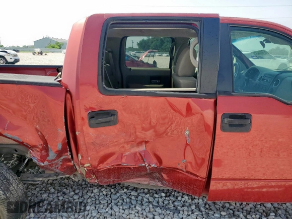 2007 Ford F-150 XLT с VIN 1FTRW12W17FA35828, выставлен на аукционе Copart как лот 57405435 с пробегом 147 881 миль миль и Списание • Salvage title. История ставок и продаж доступна на DreamBid. Изображение 10.