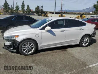 2020 Ford Fusion Plug-In Hybrid Titanium with VIN 3FA6P0SU3LR132444, listed as a Copart auction lot 47140225 with 144,103 mi miles and Salvage Title. Bid and sale history available at carsss.com. Image 1.