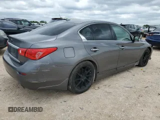 2017 Infiniti Q50 3.0t Premium with VIN JN1EV7AP9HM737636, listed as a Copart auction lot 54293595 with 163,796 mi miles and Clean Title. Bid and sale history available at carsss.com. Image 3.