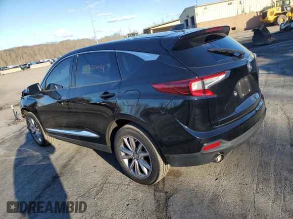 2020 Acura RDX w/Technology Pkg with VIN 5J8TC2H56LL031404, listed as a Copart auction lot 44340014 with 24,018 mi miles. Bid and sale history available at carsss.com. Image 2.