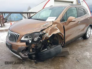 2016 Buick Encore Leather with VIN KL4CJCSB0GB571295, listed as a IAAI auction lot 41121647 with 30,936 mi miles. Bid and sale history available at carsss.com. Image 6.