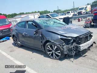 2017 Nissan Maxima S with VIN 1N4AA6AP3HC416012, listed as a IAAI auction lot 42390026 with 105,921 mi miles and . Bid and sale history available at DreamBid. Image 1.