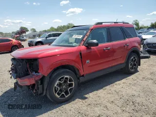 2021 Ford Bronco Sport Big Bend with VIN 3FMCR9B61MRB30797, listed as a Copart auction lot 58415845 with 45,634 mi miles and Salvage title. Bid and sale history available at DreamBid. Image 1.