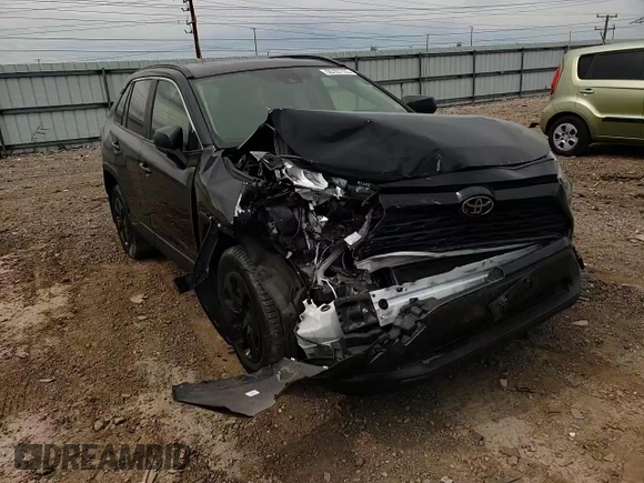 2019 Toyota RAV4 LE with VIN JTMF1RFV7KJ001139, listed as a Copart auction lot 66197193 with 55,811 mi miles and Salvage title. Bid and sale history available at DreamBid. Image 11.