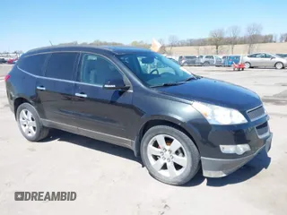 2012 Chevrolet Traverse 1LT with VIN 1GNKRGED1CJ223589, listed as a IAAI auction lot 42032957 with 134,661 mi miles and . Bid and sale history available at DreamBid. Image 1.