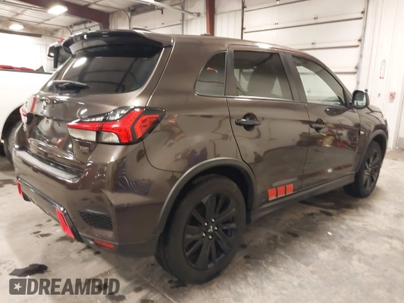 2020 Mitsubishi Outlander Sport ES 2.0 with VIN JA4AP3AU5LU025003, listed as a IAAI auction lot 41174862 with 143,047 mi miles. Bid and sale history available at carsss.com. Image 4.