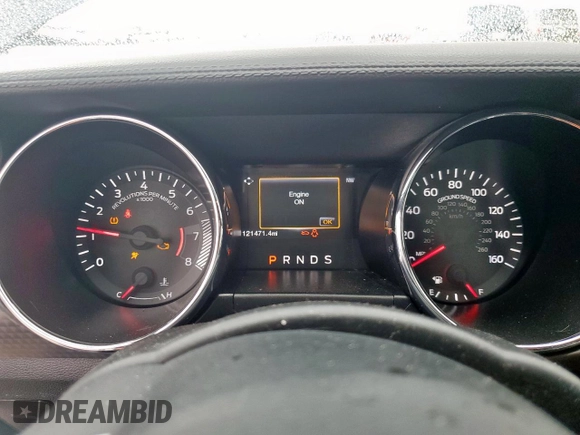 2016 Ford Mustang EcoBoost with VIN 1FA6P8TH2G5201200, listed as a Copart auction lot 60747235 with 121,471 mi miles and Salvage title. Bid and sale history available at DreamBid. Image 9.