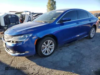 2015 Chrysler 200 Limited with VIN 1C3CCCAB6FN696546, listed as a Copart auction lot 83838844 with 125,238 mi miles and Salvage Title. Bid and sale history available at DreamBid. Image 1.