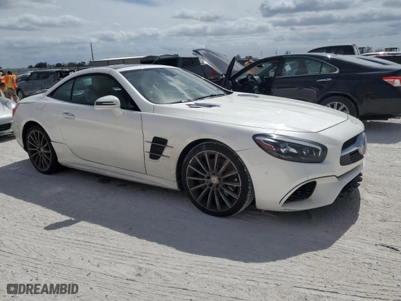 2017 Mercedes-Benz SL with VIN WDDJK7DA9HF046368, listed as a Copart auction lot 74302694 with NaN miles and Salvage Title. Bid and sale history available at carsss.com. Image 4.