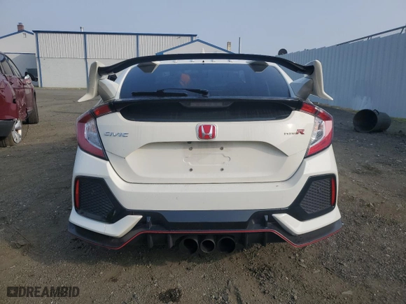 2019 Honda Civic Type R Touring with VIN SHHFK8G76KU201216, listed as a Copart auction lot 71219534 with 62,349 mi miles and Salvage Title. Bid and sale history available at carsss.com. Image 6.