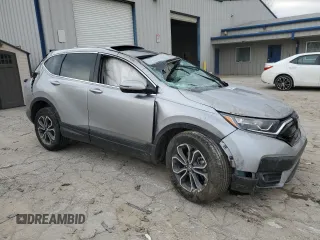 2022 Honda CR-V EX z VIN 2HKRW2H58NH646902, wystawiony jako Copart lot #52525435 z przebiegiem Nie podano mil oraz Nie do naprawy • Non repairable. Historia ofert i sprzedaży dostępna na DreamBid. Obrazek 4.