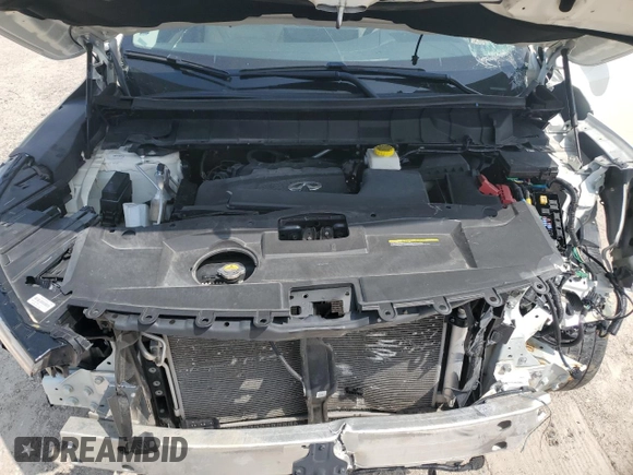 2023 Infiniti QX60 Luxe with VIN 5N1DL1FR4PC353091, listed as a Copart auction lot 51455235 with 30,358 mi miles and Salvage title. Bid and sale history available at DreamBid. Image 12.