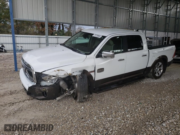 2018 Ram 1500 Longhorn with VIN 1C6RR7PT0JS152072, listed as a Copart auction lot 77378964 with 146,882 mi miles and Salvage title. Bid and sale history available at DreamBid. Image 1.