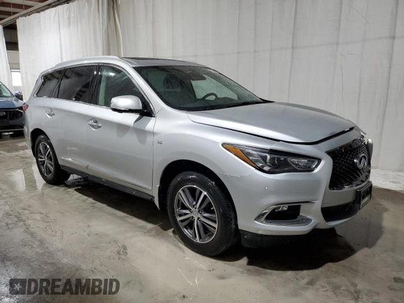 2019 Infiniti QX60 Luxe z VIN 5N1DL0MM6KC512400, wystawiony jako Copart lot #50346625 z przebiegiem 109 274 mil mil oraz Szkoda całkowita • Salvage title. Historia ofert i sprzedaży dostępna na DreamBid. Obrazek 4.