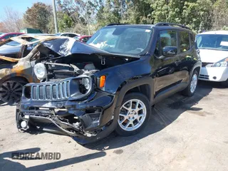 2020 Jeep Renegade Latitude with VIN ZACNJABB9LPL63724, listed as a IAAI auction lot 41832837 with 78,531 mi miles. Bid and sale history available at carsss.com. Image 2.