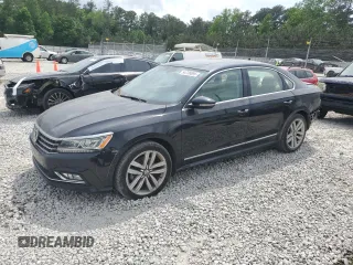 2017 Volkswagen Passat SE with VIN 1VWGT7A36HC058127, listed as a Copart auction lot 54736095 with 93,102 mi miles and Salvage title. Bid and sale history available at DreamBid. Image 1.
