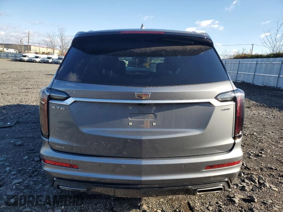 2020 Cadillac XT6 AWD Sport with VIN 1GYKPGRS4LZ131864, listed as a Copart auction lot 84443774 with 54,519 mi miles and Non repairable. Bid and sale history available at DreamBid. Image 6.