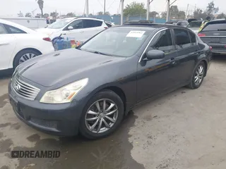 2007 Infiniti G35 Sedan Journey with VIN JNKBV61EX7M706059, listed as a IAAI auction lot 42044962 with 150,766 mi miles. Bid and sale history available at carsss.com. Image 2.