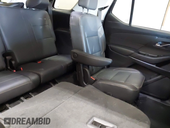 2021 Chevrolet Traverse Premier with VIN 1GNEVKKW0MJ266937, listed as a IAAI auction lot 41378033 with 34,683 mi miles. Bid and sale history available at carsss.com. Image 8.
