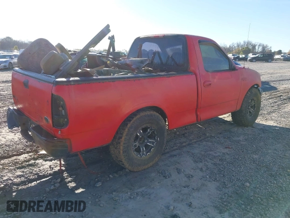 2002 Ford F-150 XL with VIN 1FTRF172X2KA04955, listed as a IAAI auction lot 41776610 with 1 mi miles. Bid and sale history available at carsss.com. Image 4.