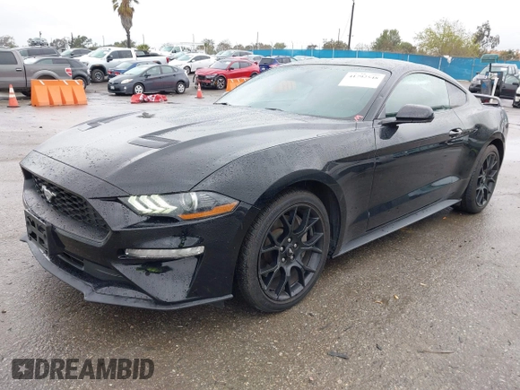 2018 Ford Mustang EcoBoost z VIN 1FA6P8TH3J5129088, wystawiony jako IAAI lot #41792548 z przebiegiem 55 991 mil mil oraz . Historia ofert i sprzedaży dostępna na DreamBid. Obrazek 17.