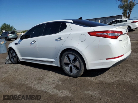2013 Kia Optima Hybrid EX with VIN KNAGM4ADXD5060028, listed as a Copart auction lot 69083304 with 119,701 mi miles and Salvage Title. Bid and sale history available at carsss.com. Image 2.